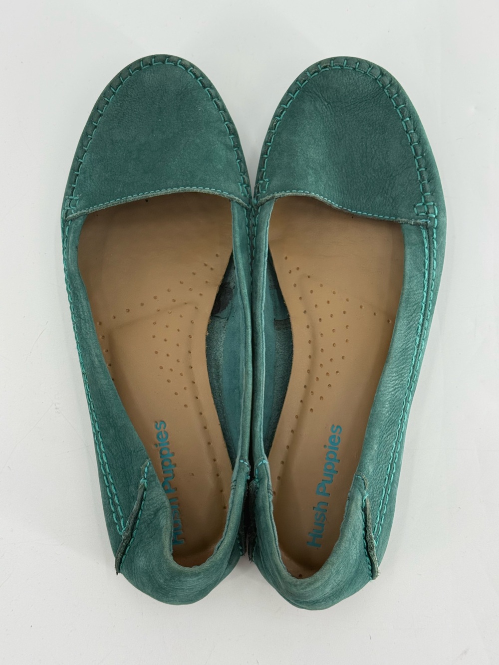 Hush Puppies Suede Loafers Flats 8